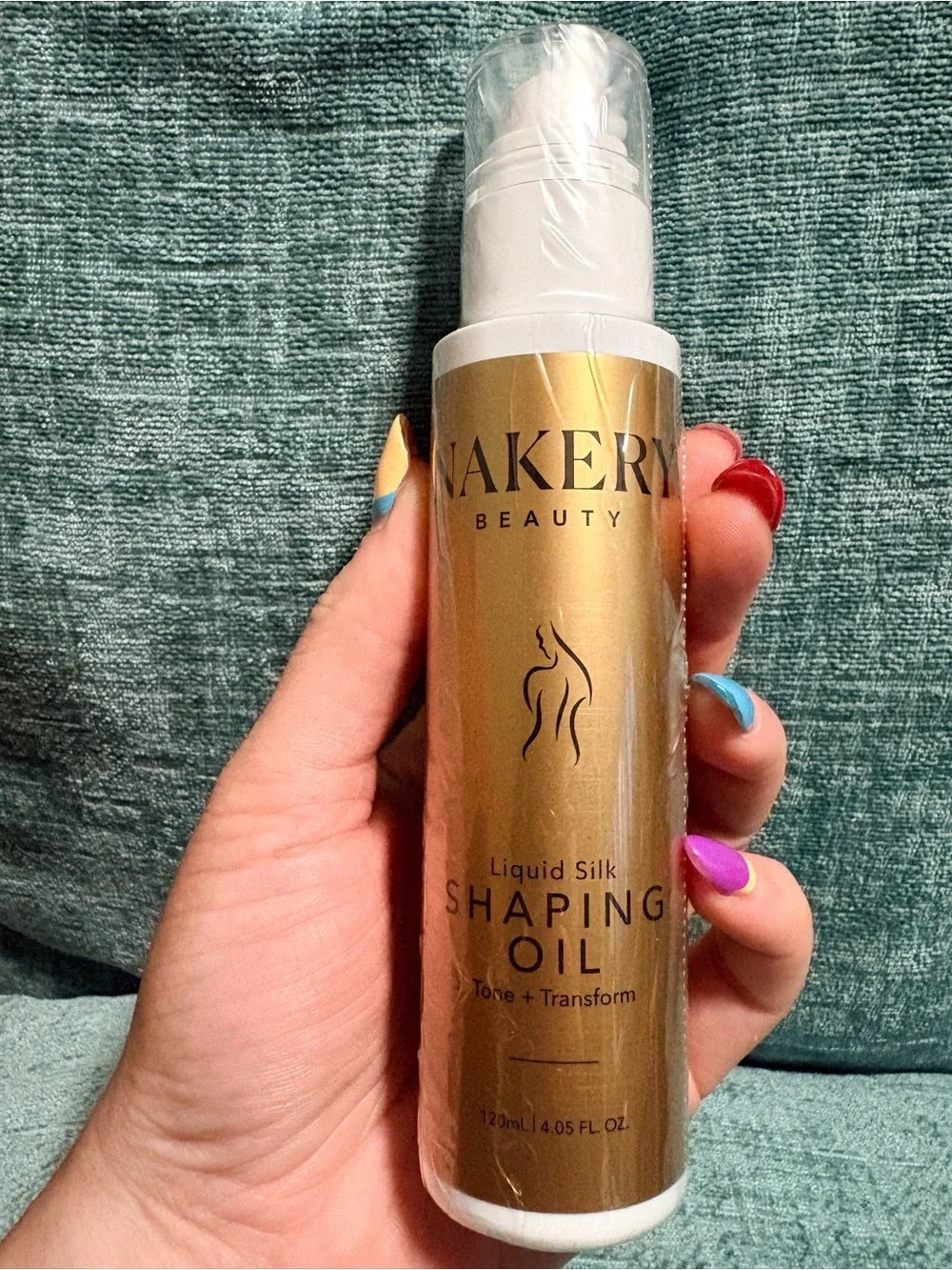 Nakery Beauty Liquid Silk Shaping Oil — Gold